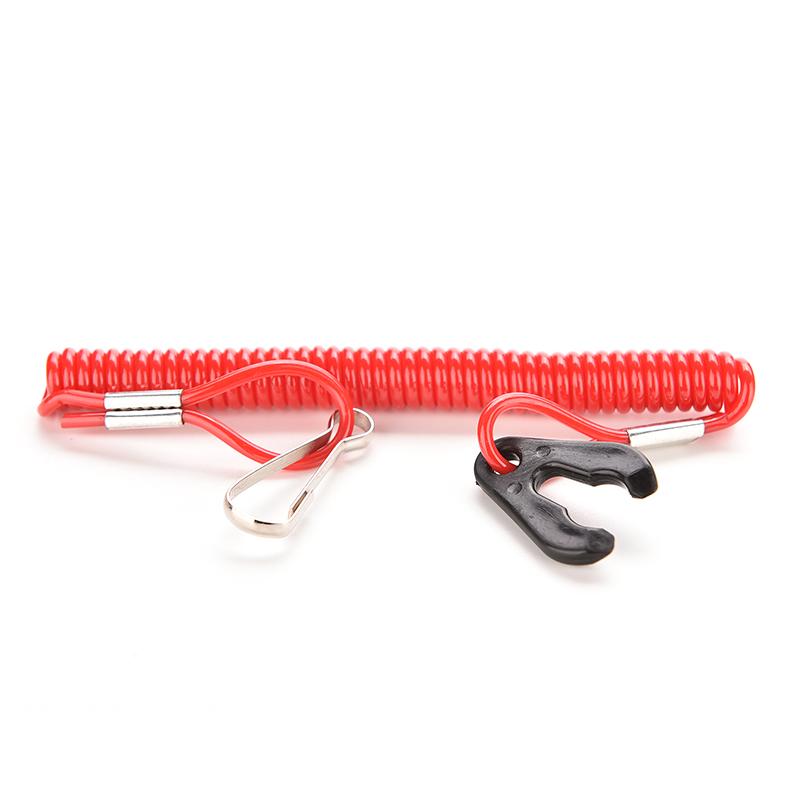 Universial Outboard Engine Motor Lanyard Kill Stop Switch Safety Tether