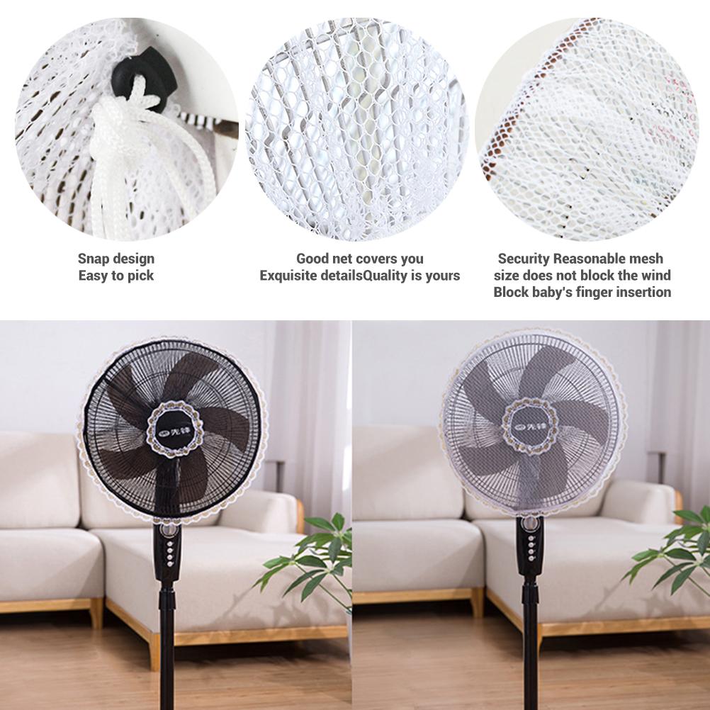 Electric Fan Mesh Covers for Baby Kids Finger Protector Safety Mesh Nets Cover Home Office Dust