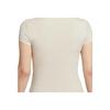 Nike Sportswear Women's Slim Fit Knit T-Shirt Light Orewood Brown HF9723-104