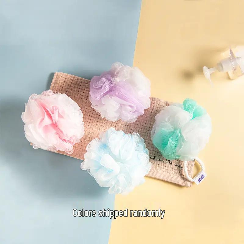 Miao Jie Large Soft Bath Flower Back Scrubber