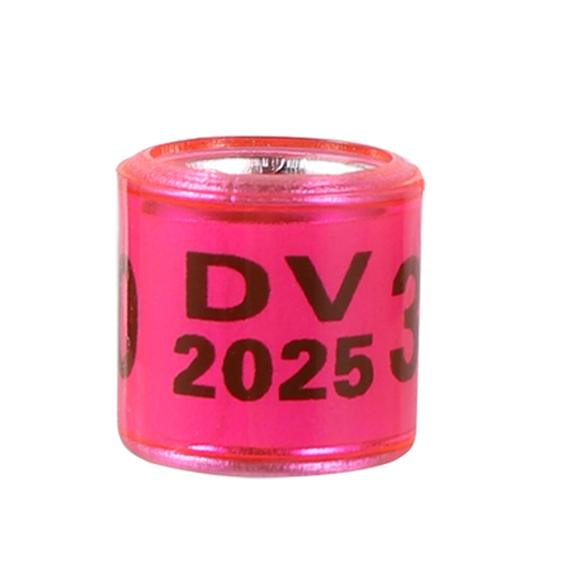 Inel de Picior Porumbel Multicolor 2025/2026 cu Cuvânt Inel de Picior Inel pentru Pasăre Durabil de Înaltă Calitate Inel de Marcare Pasăre Consumabile pentru Păsări 50 Buc