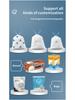 Drawstring Garbage Bags for Kitchen, Hotel, and Household Use - Portable and Thickened for Waste Classification