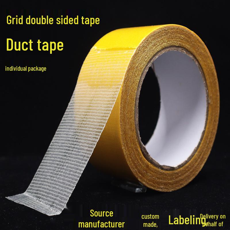 

Buki Двусторонняя лента высокой вязкости для ковра, свадьбы, выставки, бытового использования Yellow; 50mm x 5m