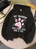 Cute Cat Claw Children's Hooded Sports Shirt Cute Harajuku Boys and Girls Autumn and Winter Casual Warm Top