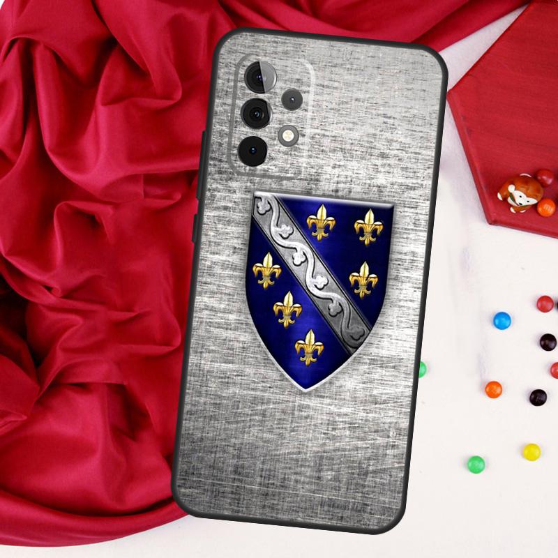 Bosnia and Herzegovina Flag For Samsung Galaxy A55 A53 A33 A13 A35 A15 A36 A56 A26 A16 A22 A32 A52 A54 A34 A06 A05 Case