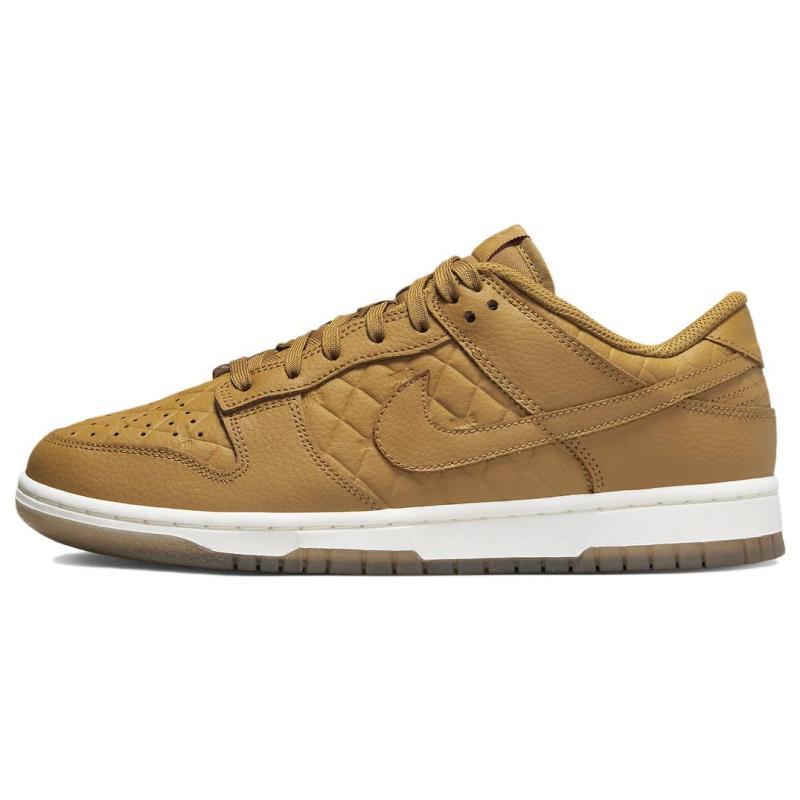 

Nike Dunk Low Квилтед Пшеничный Женские Кеды для Скейтбординга 36