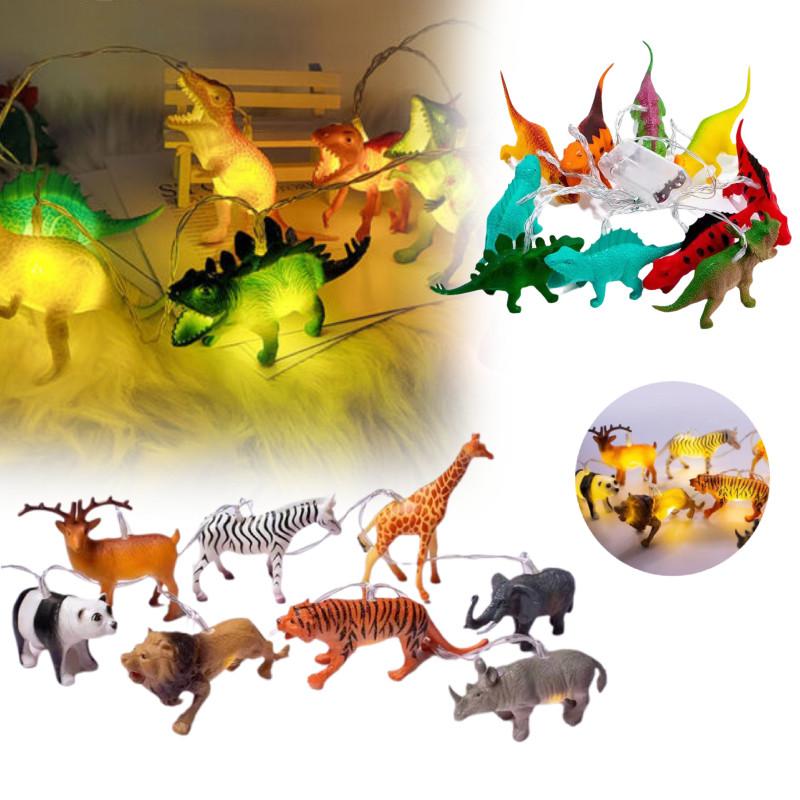 Dinosaur Christmas Led String Lights Night Light Children Bedroom Party Decor