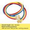 1/4 SAE Refrigeration Charging Hoses Car Air Conditioning R134a HVAC 0.9M Car Accessories R12 R22 R134 R404 R502 Refrigerant