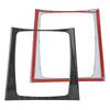 Gear Shift Panel Frame Sticker Fits for Mercedes Benz C Class GLK W204 X204 0813(Black )