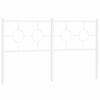 Replacement Headboard Metal White 160 Cm