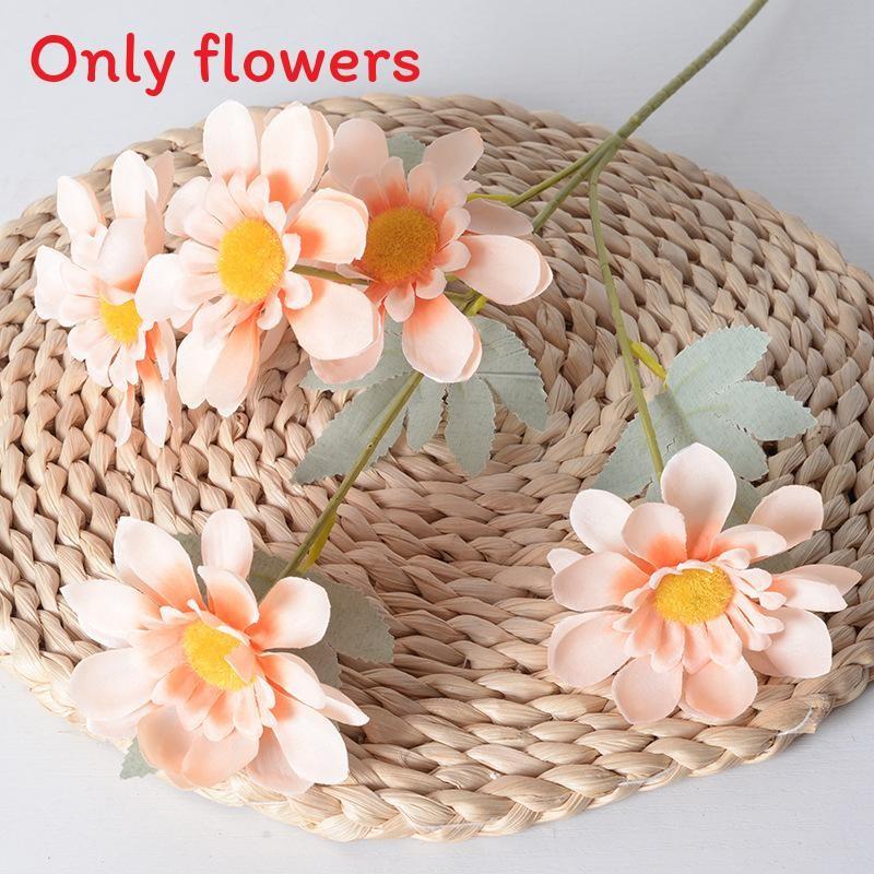 Silk Mimic Sunflower And Daisy Flowers Bundle For Event Decorations With Craft Technique Perfect For Photography And Home Decor