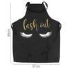 Unisex Cotton Linen Eyelash & Nail Art Apron