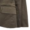 23ku Linen Blend Skirt suit Setup Upper 40/Lower 44 Khaki Women Used