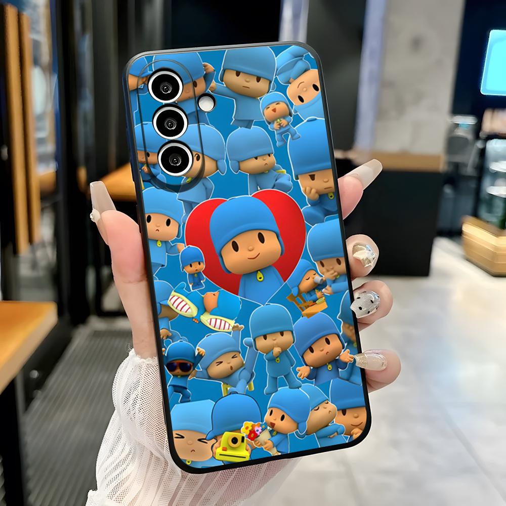 Cartoon P-Pocoyos Niedliche Handyhülle Für Samsung S25 Plus S20 S20 Plus S22 Ultra S23 FE S21 Plus S21 Ultra Weiche Hülle