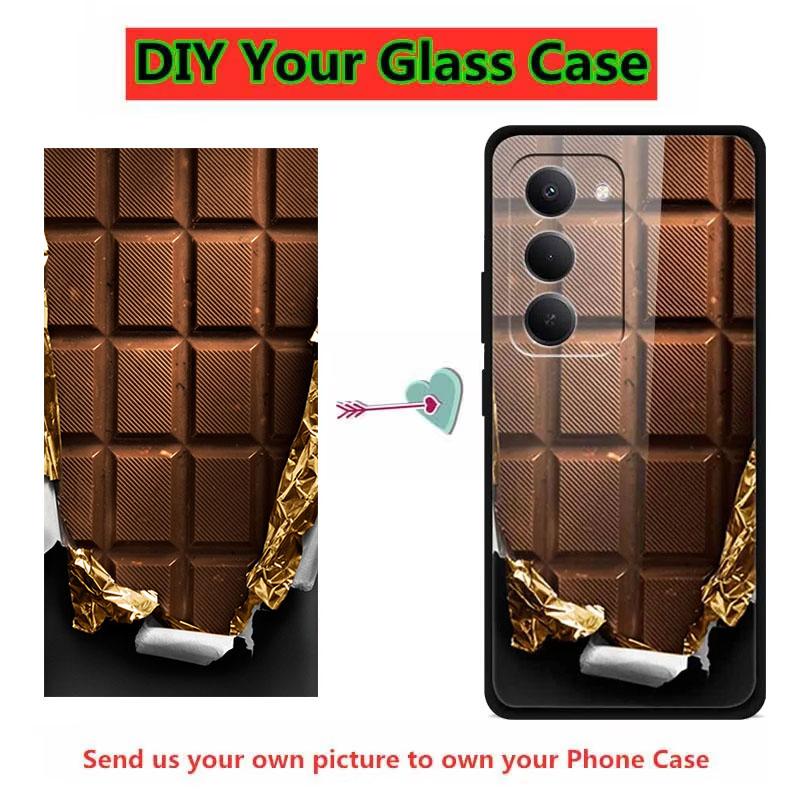 DIY Glass Case For Redmi 15 4g 171mm Personal Photo Cases For Xiaomi Redmi15 5g 169mm Tempered Back Protector Phone Cover Funda