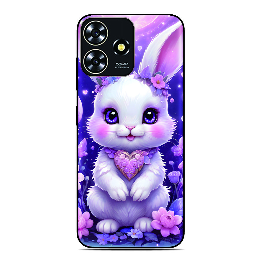 Rabbit Love Phone Case For Xiaomi Poco C85 C85x C40 M7 C71 Redmi 15C A7 A5 4G 11A 13C 12C Note 15 11 12 Pro 5G Back Cover