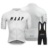 Mens Cycling Jersey Set Short Sleeve Breathable Moisture Wicking Bike Apparel Sportswear
