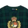 Polo Ralph Lauren Ss23 Plaid Pattern Embroidered Crew Neck Long Sleeve Sweatshirt Men Sweatshirt Green 710861761-001