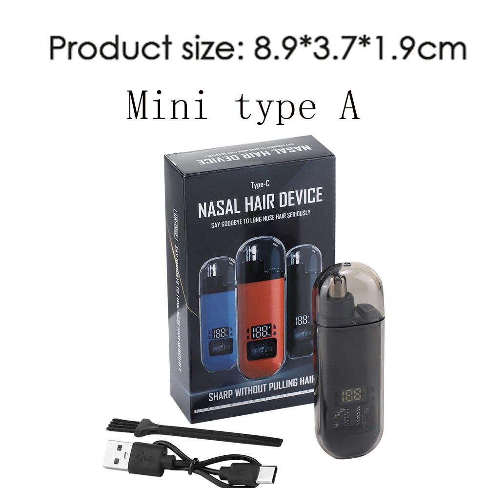 

Электрический триммер для волос в носу для мужчин и женщин, высокоскоростной мотор для удаления волос с губ, бровей, бритвы, режущая головка R-типа для носа
