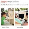 Multifunctional Car Work Table Folding Storage Bag Car Backseat Tray Table Steering Wheel Laptop Desk Car Organizer Food Trays
