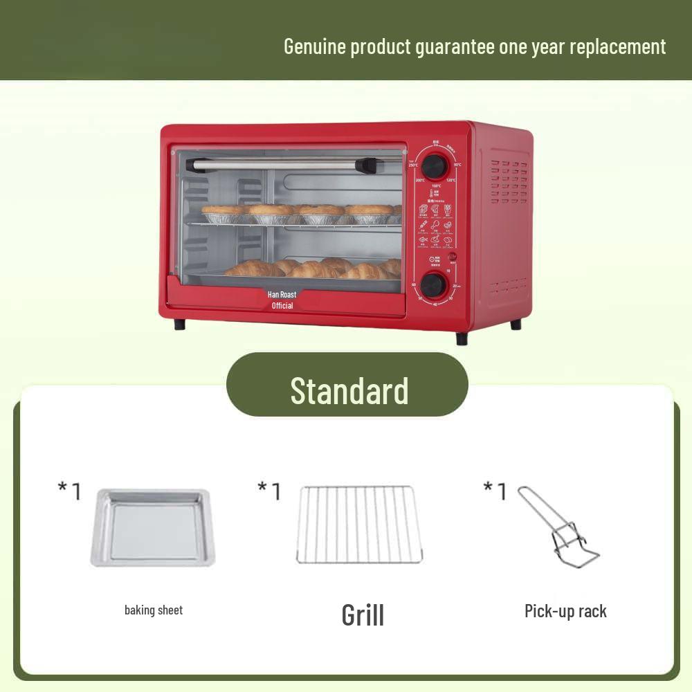 48-Liter Multifunction Electric Oven: Large-Capacity Microwave for Baking & Roasting Whole Chickens