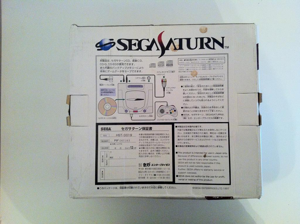 Sega Saturn Nové balení