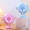 Soccer Hand Fan Football Shape Mini Handheld Fan With Led Light 1 Pc