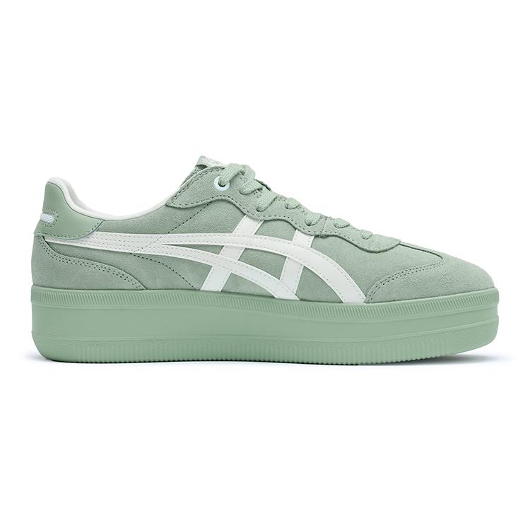 Onitsuka Tiger Tokuten Chunk Retro Training Thick Sole Non-Slip Durable Low-Top Lifestyle Casual Shoes Women sneaker Mint-Green 1183C426-300