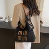 Retro Suede Underarm Bag Women's 2025 New Fashion Casual Handbag Personalized Texture Shoulder Underarm Bag