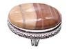 Botswana Agate Natural Gemstone Silver Plated Ring US Size-9 A 513