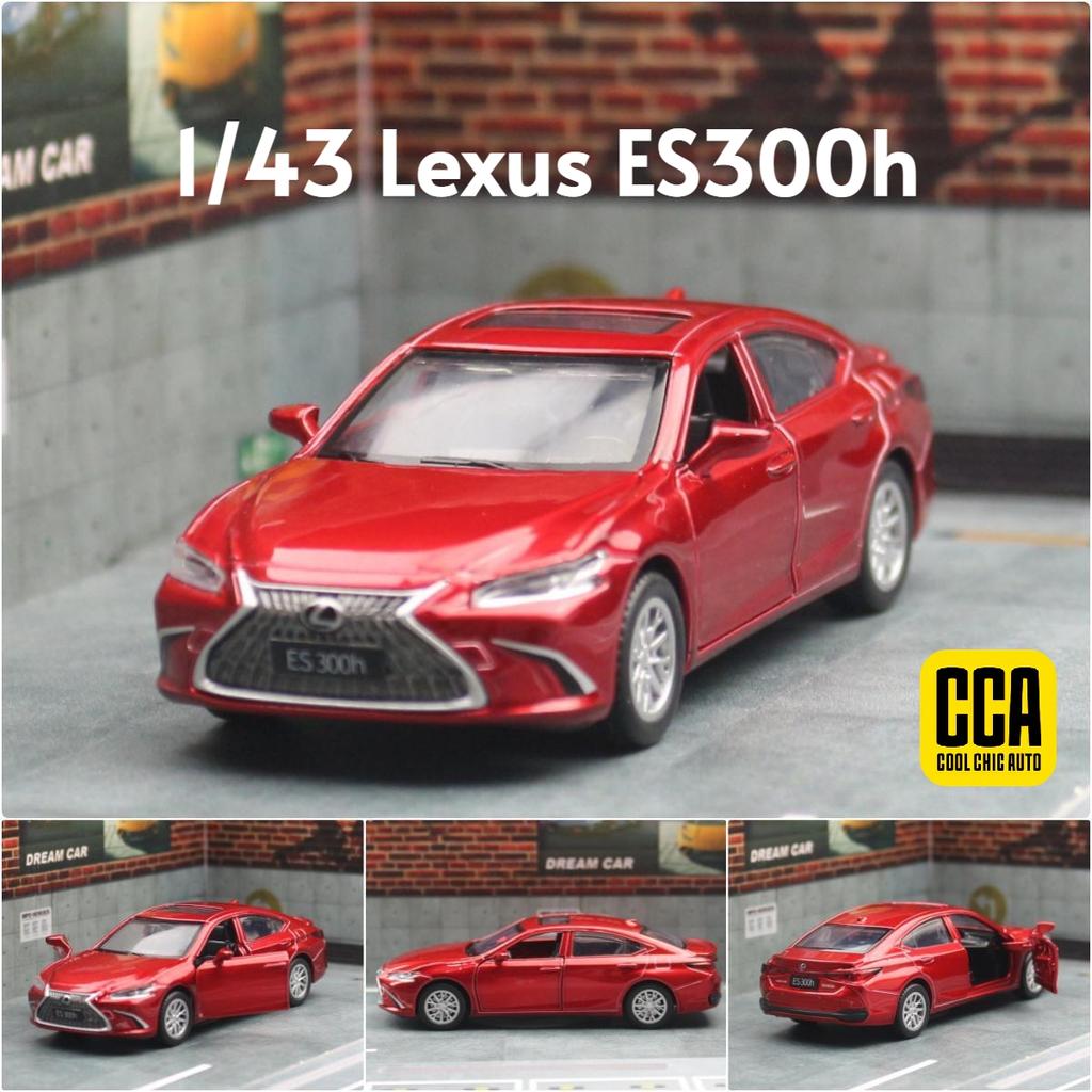 1/43 Lexus ES300h Toy Car Diecast Miniature Metal Model Pull Back Doors Openable Educational Collection Gift for Kid Match Box