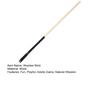 Wooden BDSM Paddle Stick for Couples Role Play Sex Game Long Bamboo Spanking Wand 19" Whip Flogger Flirting Training Tool for Adults Bedtime