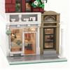 15521PCS MOC Street View City Townhouse Collection Model Custom Building Blocks Architecture DIY Assembly Display Gift Blocks