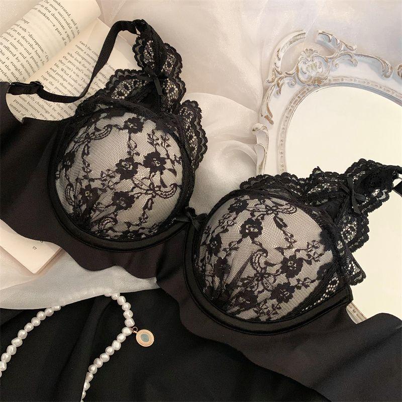 [Pure Desire Chest] Lace Underwear Women's Bra Gathers Small Breasts, Sexy Breasts, Large Bras, New Popular Models