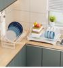 Multifunctional Kitchen Dish Rack: Bowls, Plates, Chopsticks Storage & Drain