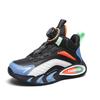 Girls' middle-aged and older children's basketball shoes, light boys' sports shoes, 2025 new spring leather children's sports shoes