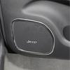 2/4PCS Car Audio Sticker 3D Metal Auto Badge Decal Decoration Accessories For Jeep Renegade Wrangler Compass Cherokee JK Rubicon