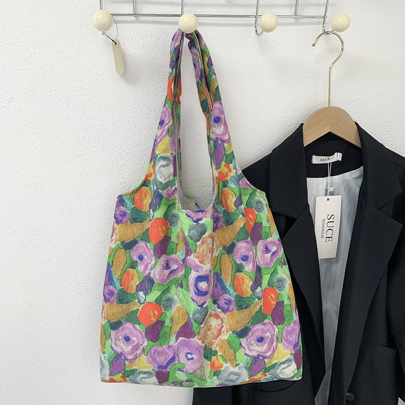 

Сумка-жилет из печатного холста, дорожная модная трендовая сумка