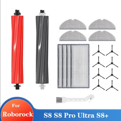 Pro Roborock S8 S8 Pro Ultra S8+ Robotický vysavač Náhradní díly Hlavní boční kartáče Mopovací utěrky HEPA filtry Příslušenství Díly