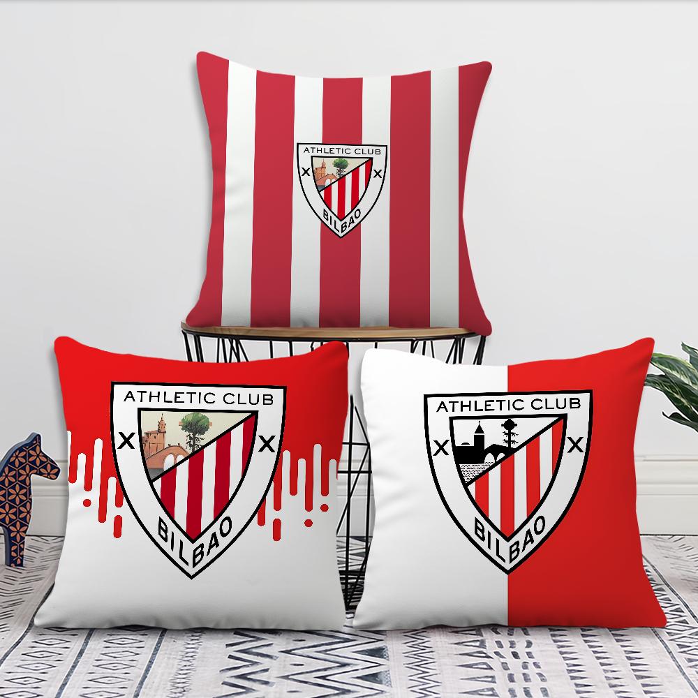 A-Athletic Club Football Cushion Cover Cushion Room Bedroom Headboard Sofa Living Backrest Nap Time Pillow Case