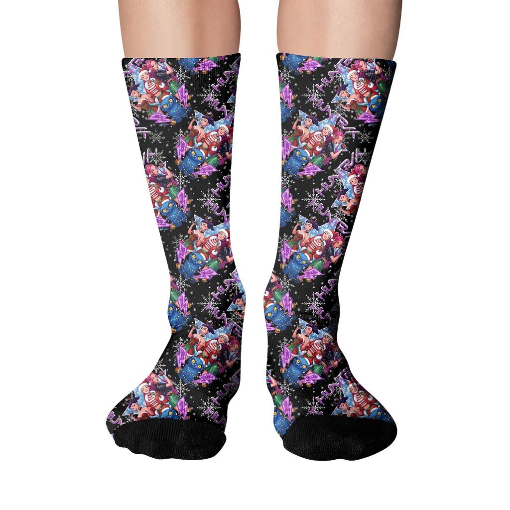 Cute And Playful Socks Mid-Calf Socks Long Socks Printed Socks