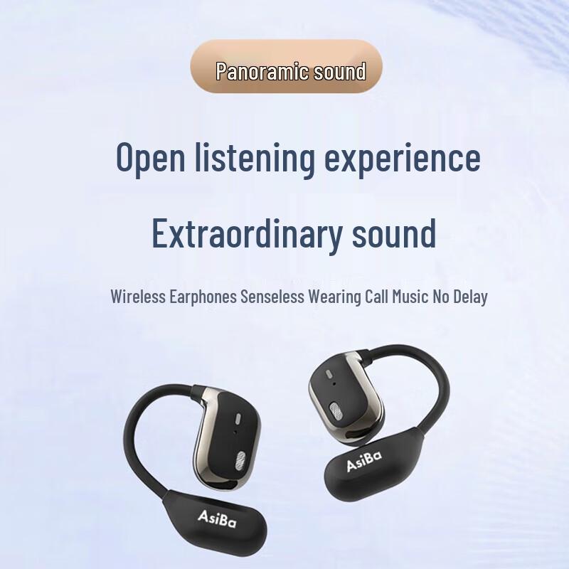 ASIBA Open-Ear Bluetooth Sports Headset