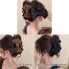 Elegant Satin Bow Hair Clips For Women With Plush Claw Clamp For Daily Use
