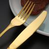 5PCS Tableware Set Stainless Steel Flatware Durable Corrosion Resistant Utensils Elegant Design Cutlery for Dinner Party