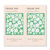 50pcs Flower Thank You Stickers Seal Labels For Gift Or Commodity Decor Stickers Small Business Packaging Sealing Stickers