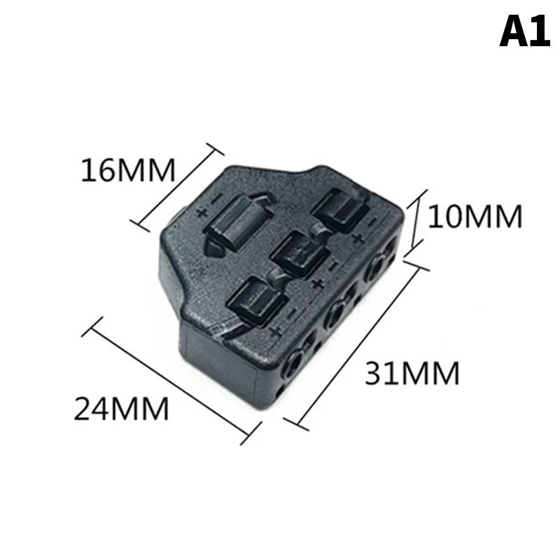 Railway Train Port Sharing Box 3/6 Distribution Port Hub For SMD Led Model Miniature Lighting System DC Lamp