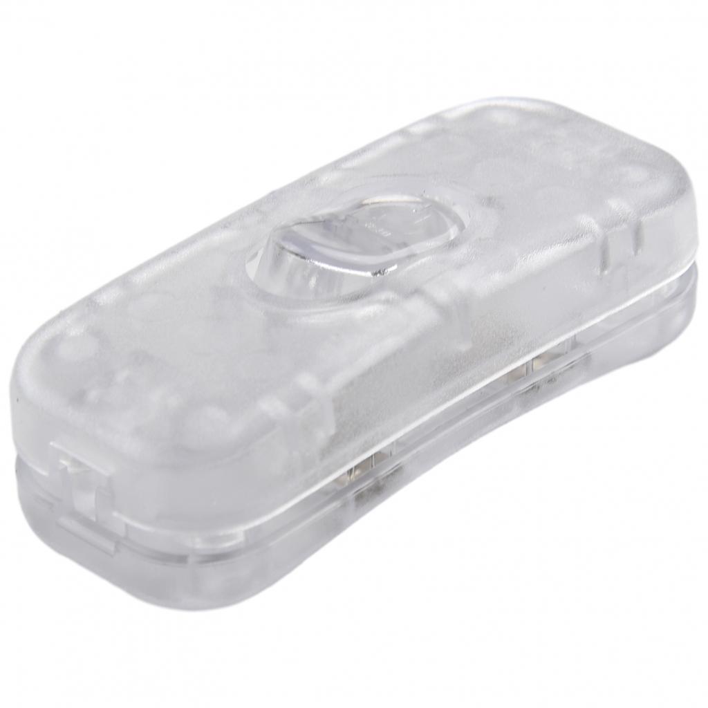 In Line Switch Cord Cable For Desk Lamp ON OFF Plastic