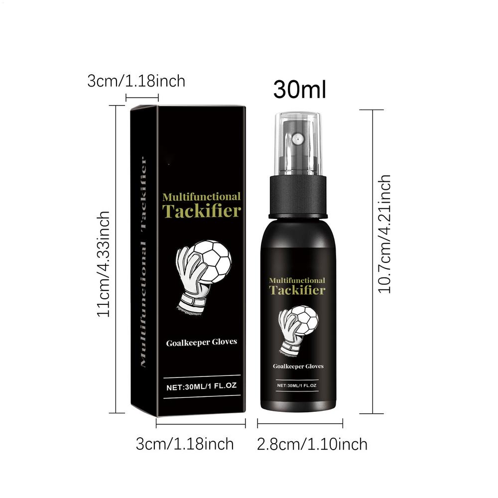 Spray Grip da 30ml per Guanti da Calcio Sicuro Spray per Guanti da Portiere Guanti Spray Lava & Prepara Efficaci Spray per Grip Protettivo Guanti