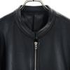 LIDNM made in Japan leather jacket L black Blouson Men's Used
