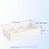 New Scalable Drawer Storage Box Plastic with Partition Board Stationery Organizer Tableware Holder Household Supplies